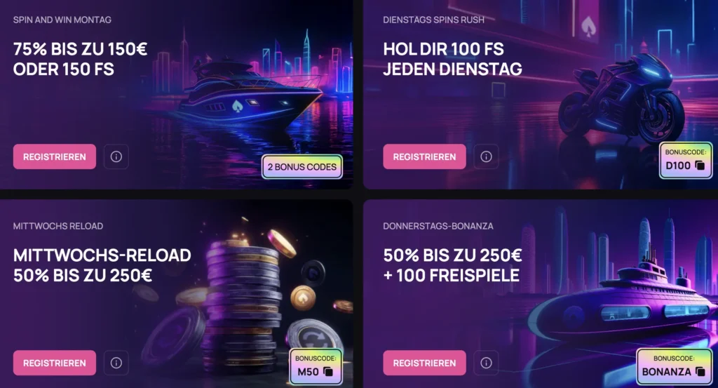 Boni und Promotionen bei Casino BetandPlay